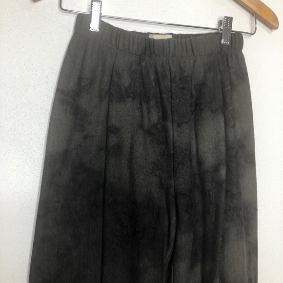 Tina Jo Tie Dye Sweatpants Black Gray Xsmall - Picture 4 of 6